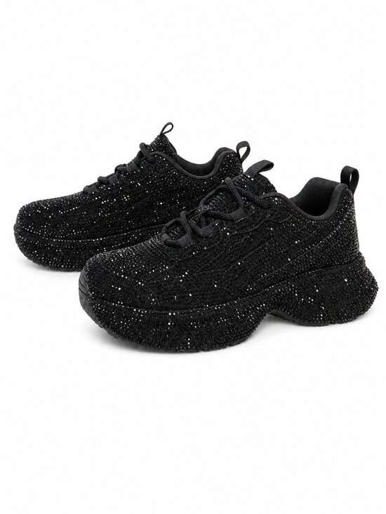Berness Shoes - NIB Cush Dazzle Sport Rhinestone Comfy Platform Light Weight Sneakers